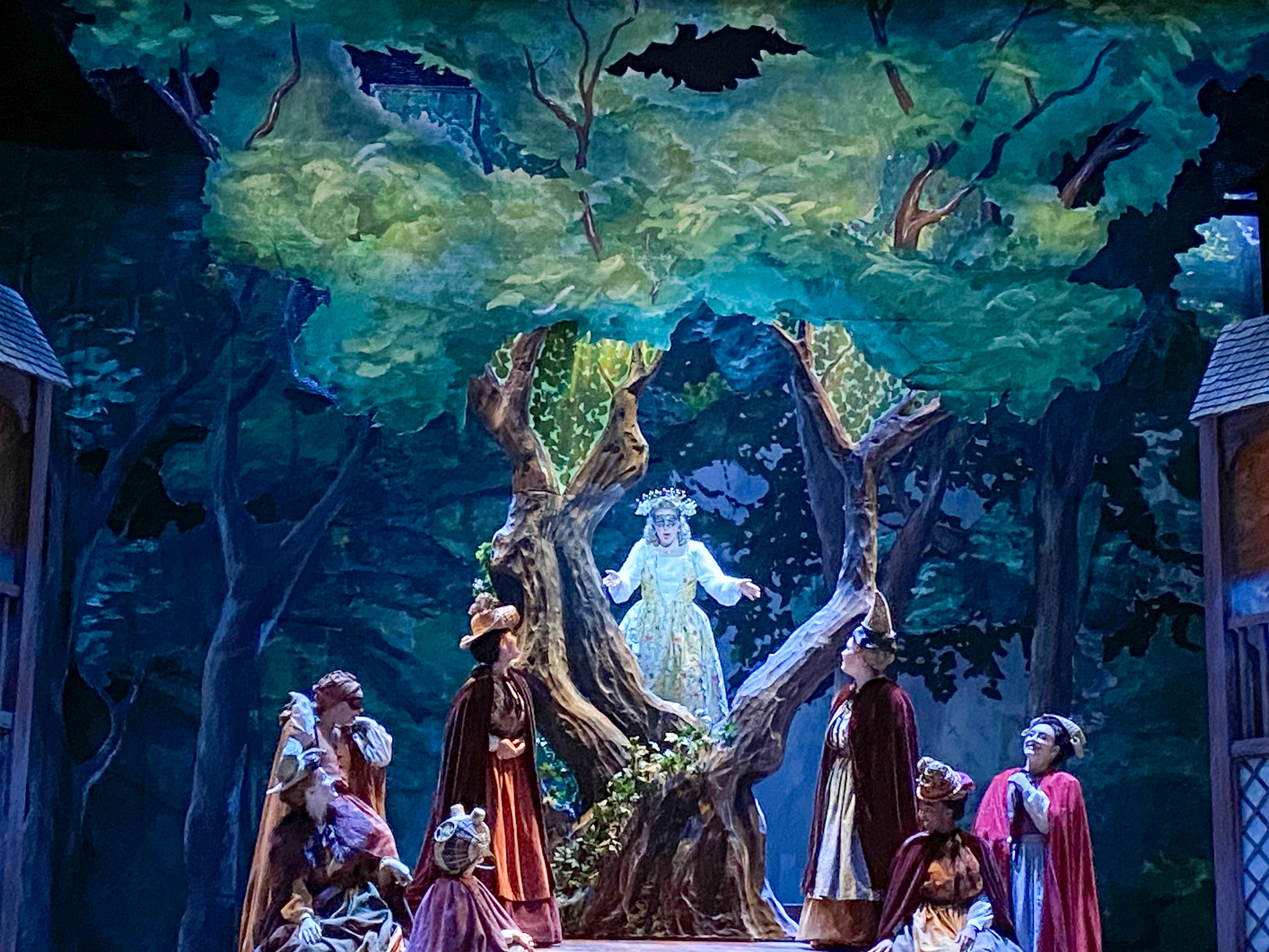 Del Simone as Nannetta in Giuseppe Verdi's Falstaff. CU Boulder, Oct 2023